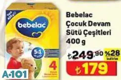 BEBELAC ÇOCUK DEVAM SÜTÜ ÇEŞİTLERİ 400 G